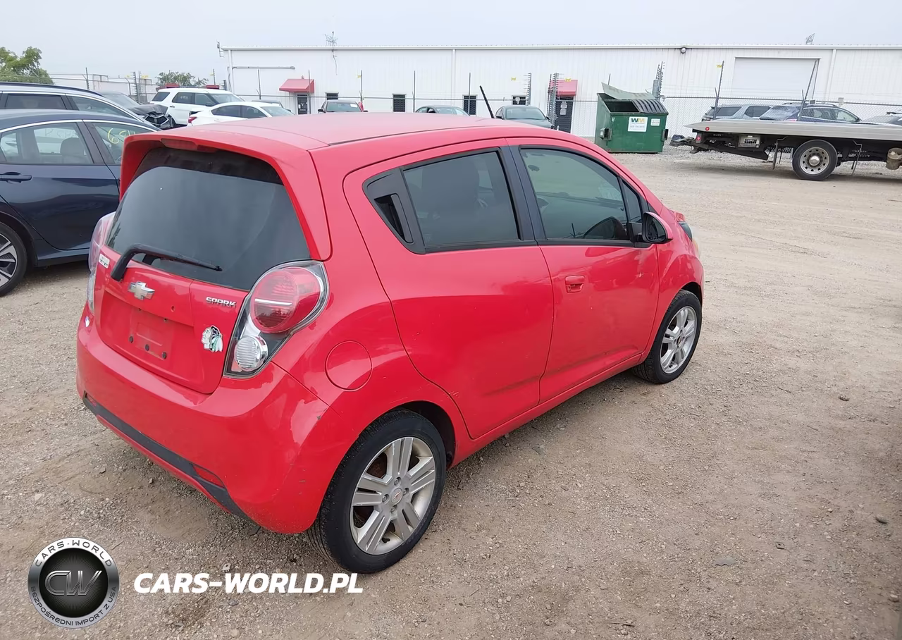 2013 Chevrolet Spark Ls Auto VIN:KL8CB6S97DC507061 - 4