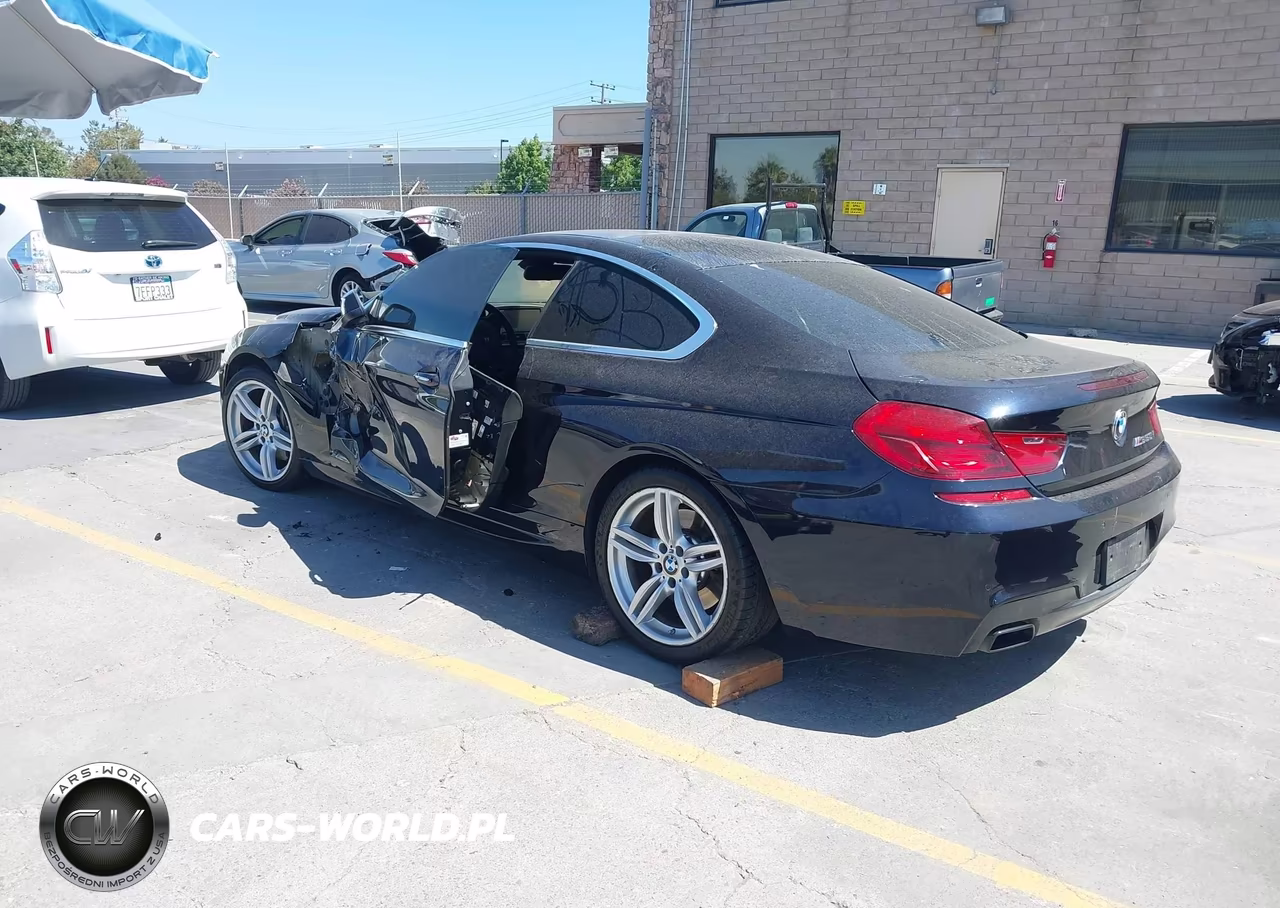 2012 BMW 650I VIN:WBALX3C58CC528371 - 3