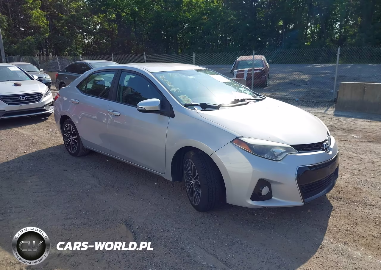 2015 Toyota Corolla S Plus VIN:2T1BURHE1FC300632 - 1