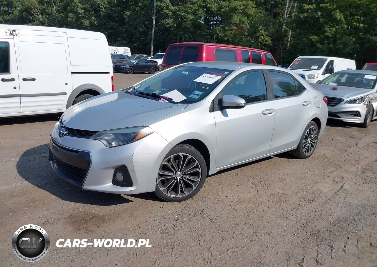 2015 Toyota Corolla S Plus VIN:2T1BURHE1FC300632 - 2