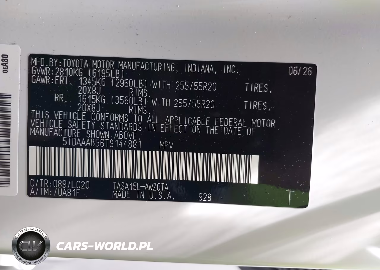 2026 Toyota Grand Highlander Limited VIN:5TDAAAB56TS144881 - 9