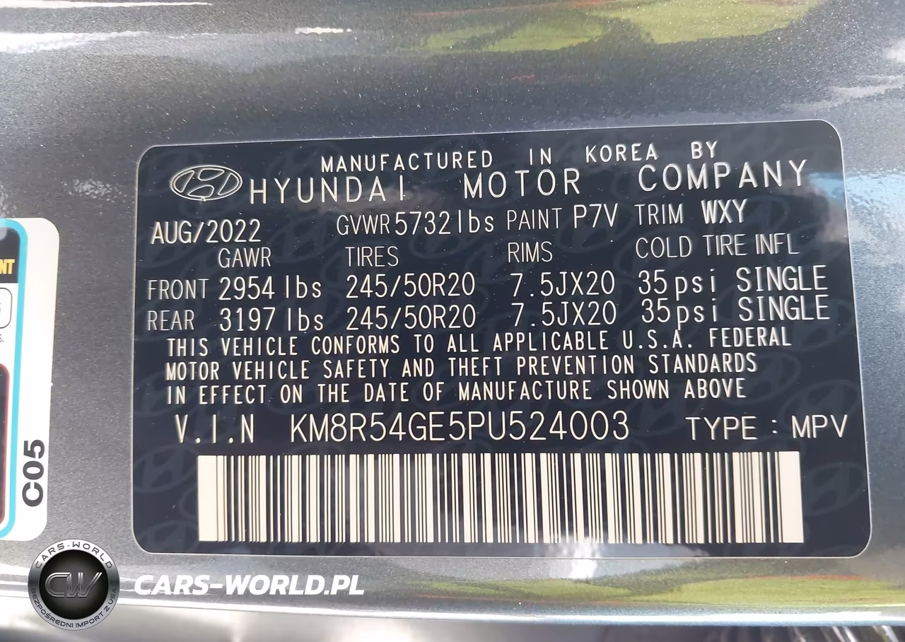 2023 Hyundai Palisade Limited VIN:KM8R54GE5PU524003 - 9
