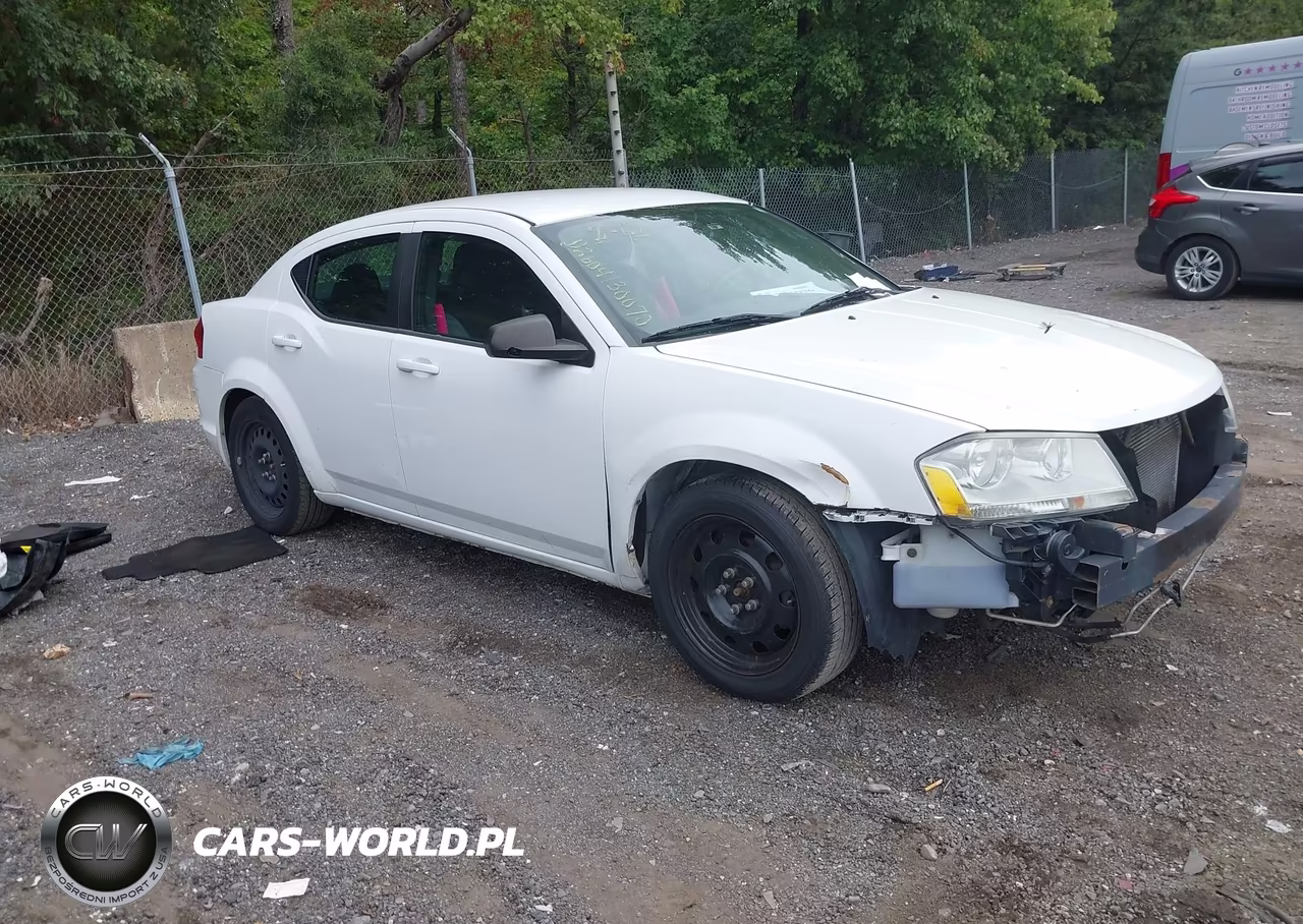 2014 Dodge Avenger Se VIN:1C3CDZAB9EN151021 - 1