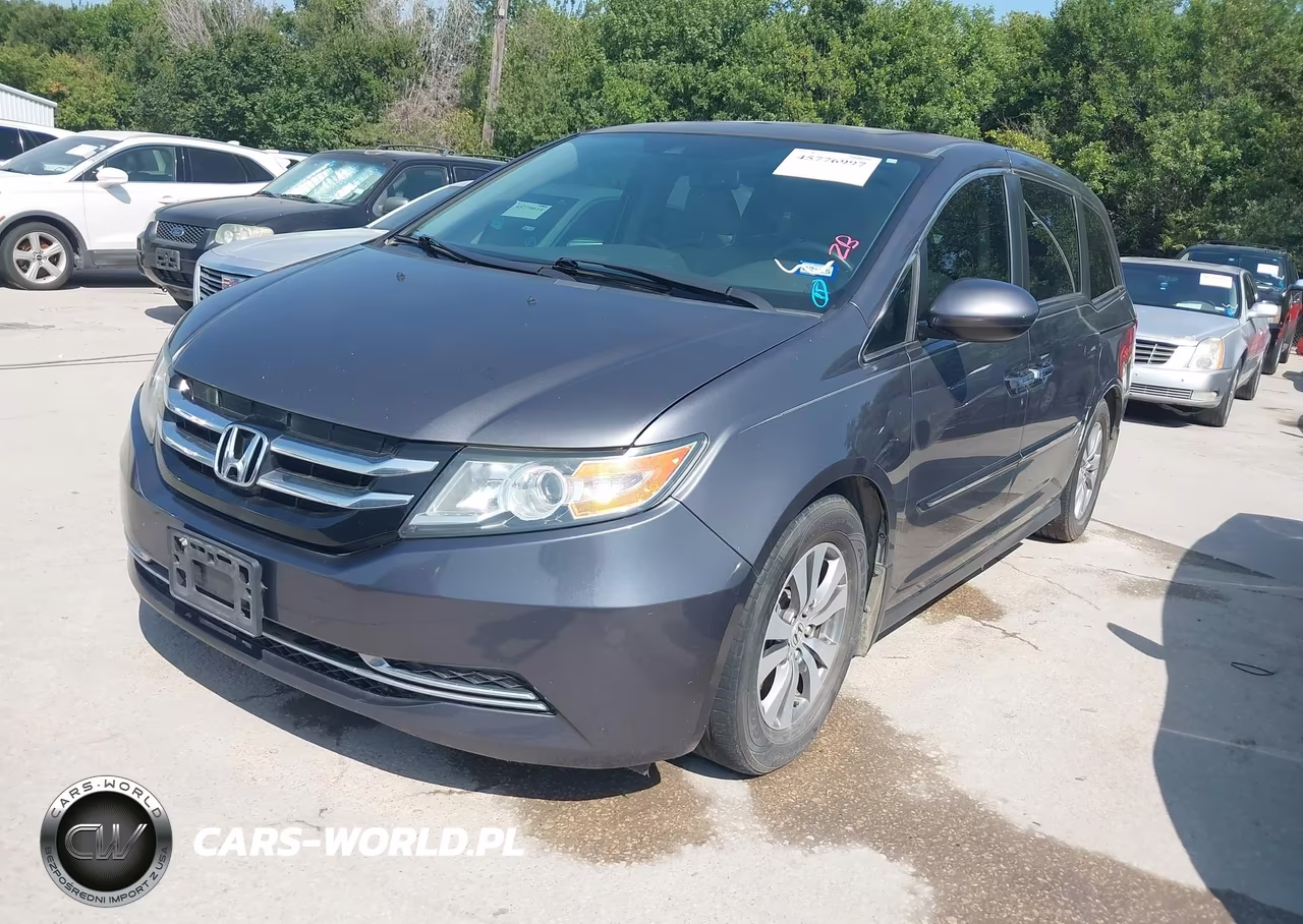 2015 Honda Odyssey Ex-L VIN:5FNRL5H60FB016424 - 2