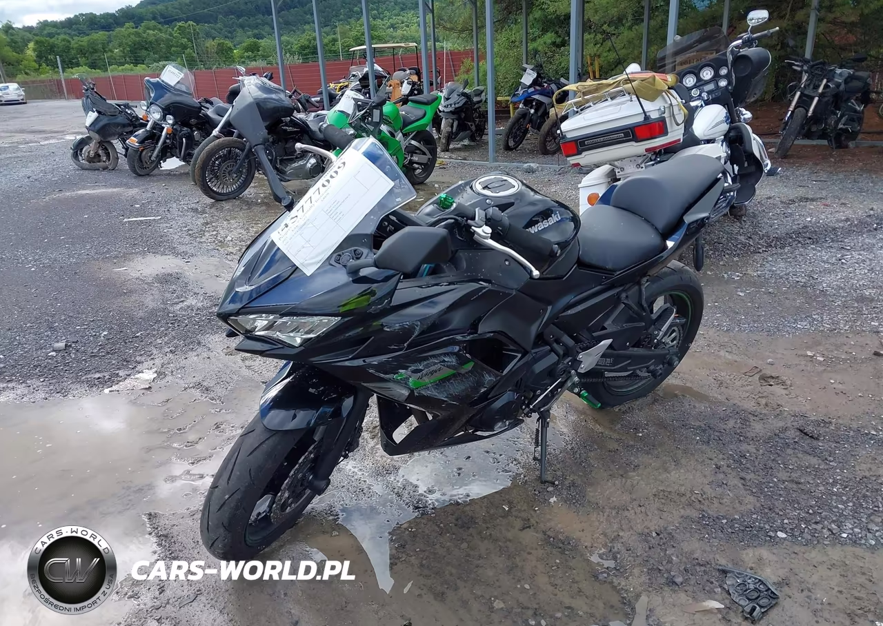 2025 Kawasaki Ex650 R VIN:ML5EXER12SDAD9770 - 2