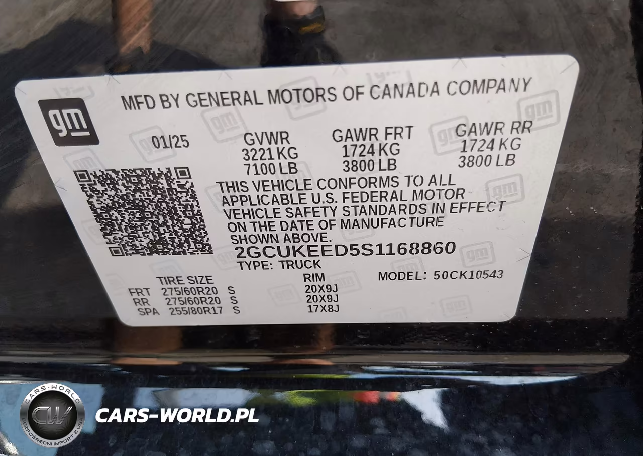 2025 Chevrolet Silverado 1500 4Wd Short Bed Rst VIN:2GCUKEED5S1168860 - 9