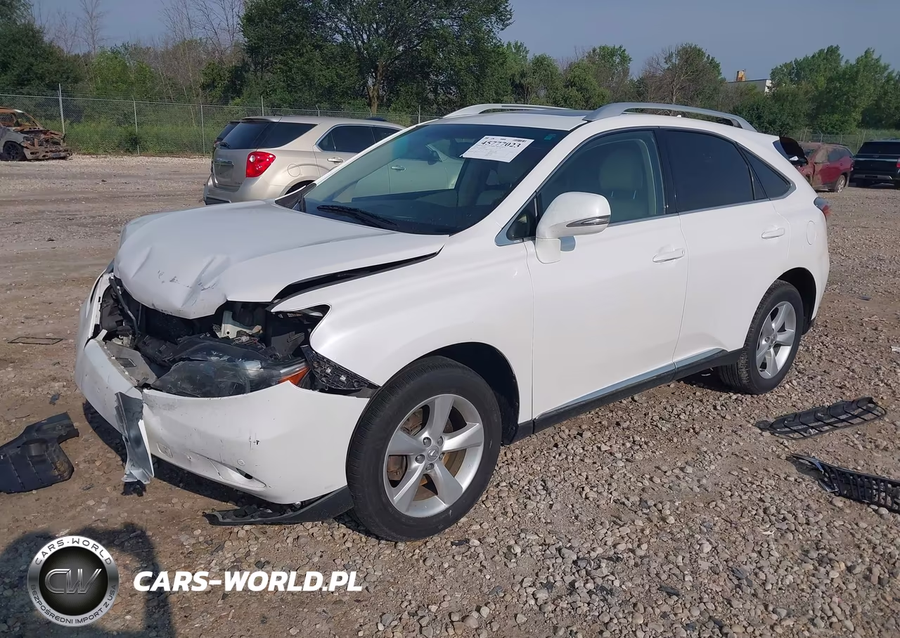 2012 Lexus Rx 350 VIN:2T2BK1BA4CC141982 - 2