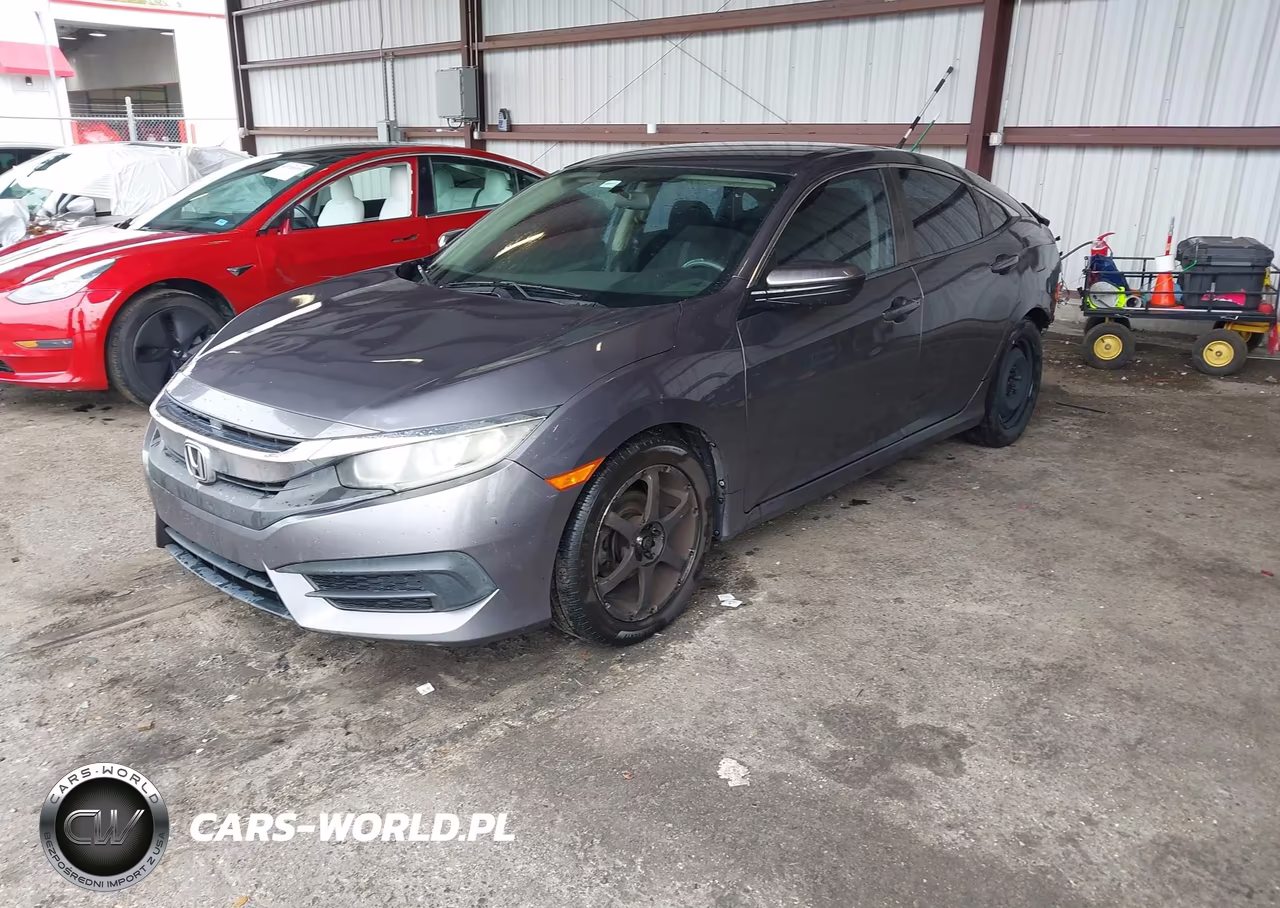 2016 Honda Civic Lx VIN:19XFC2F51GE076277 - 2