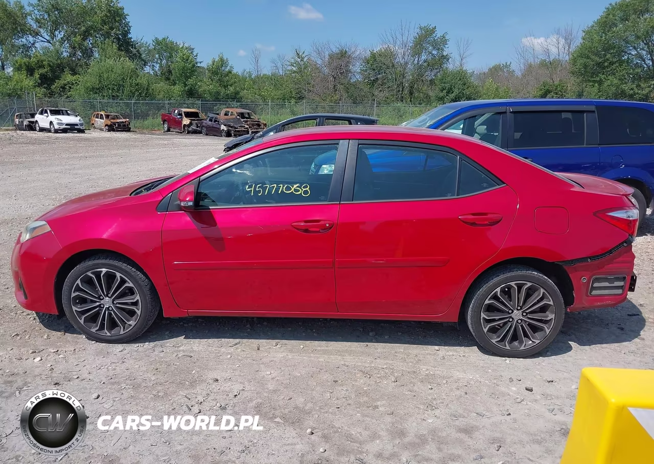 2015 Toyota Corolla S Plus VIN:2T1BURHE3FC245309 - 14