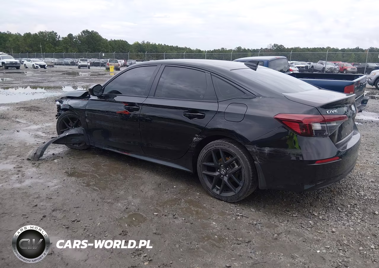 2025 Honda Civic Sport VIN:2HGFE2F54SH556306 - 3