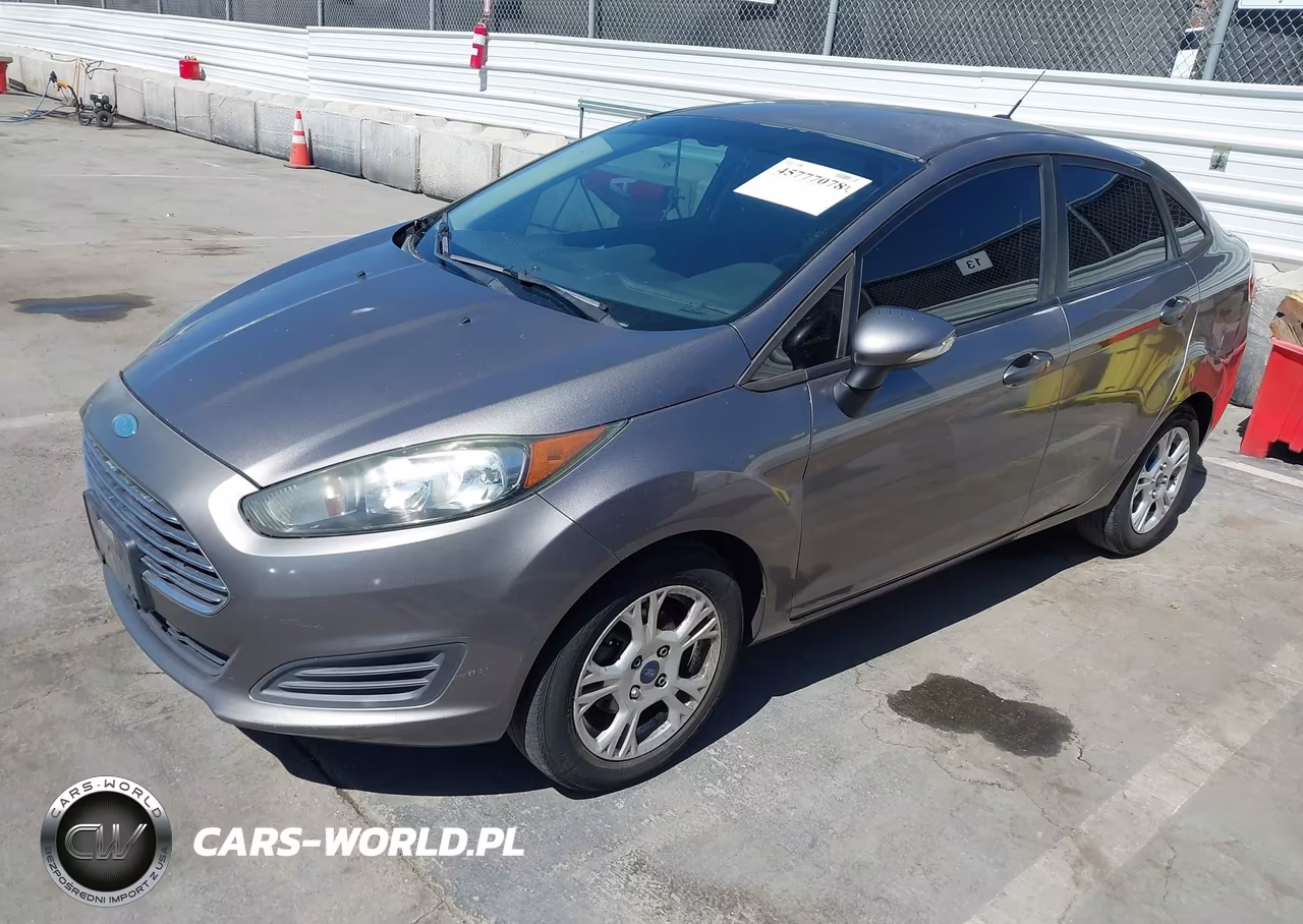 2014 Ford Fiesta Se VIN:3FADP4BJ4EM203851 - 2