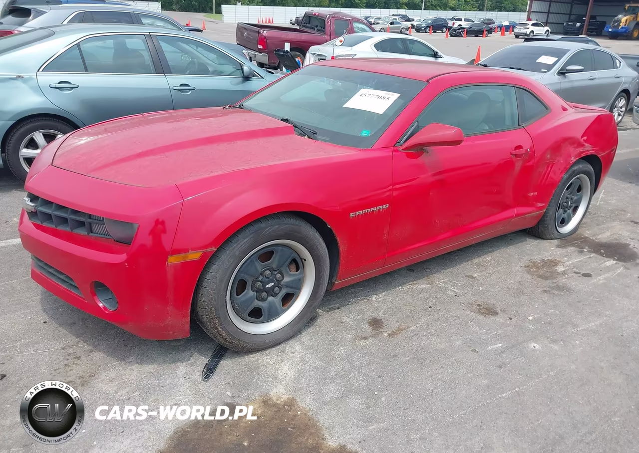 2012 Chevrolet Camaro 2Ls VIN:2G1FA1E36C9137897 - 2