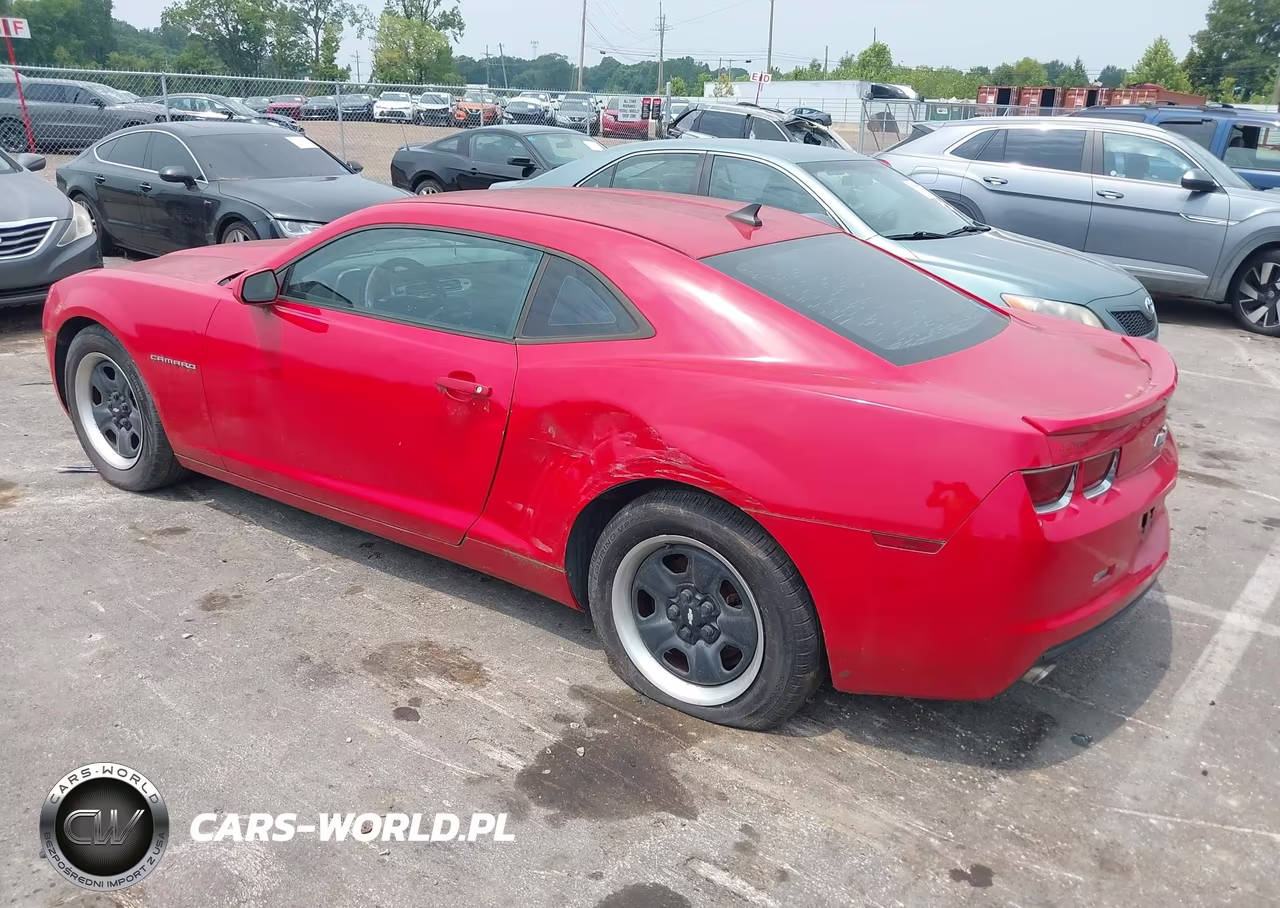 2012 Chevrolet Camaro 2Ls VIN:2G1FA1E36C9137897 - 3