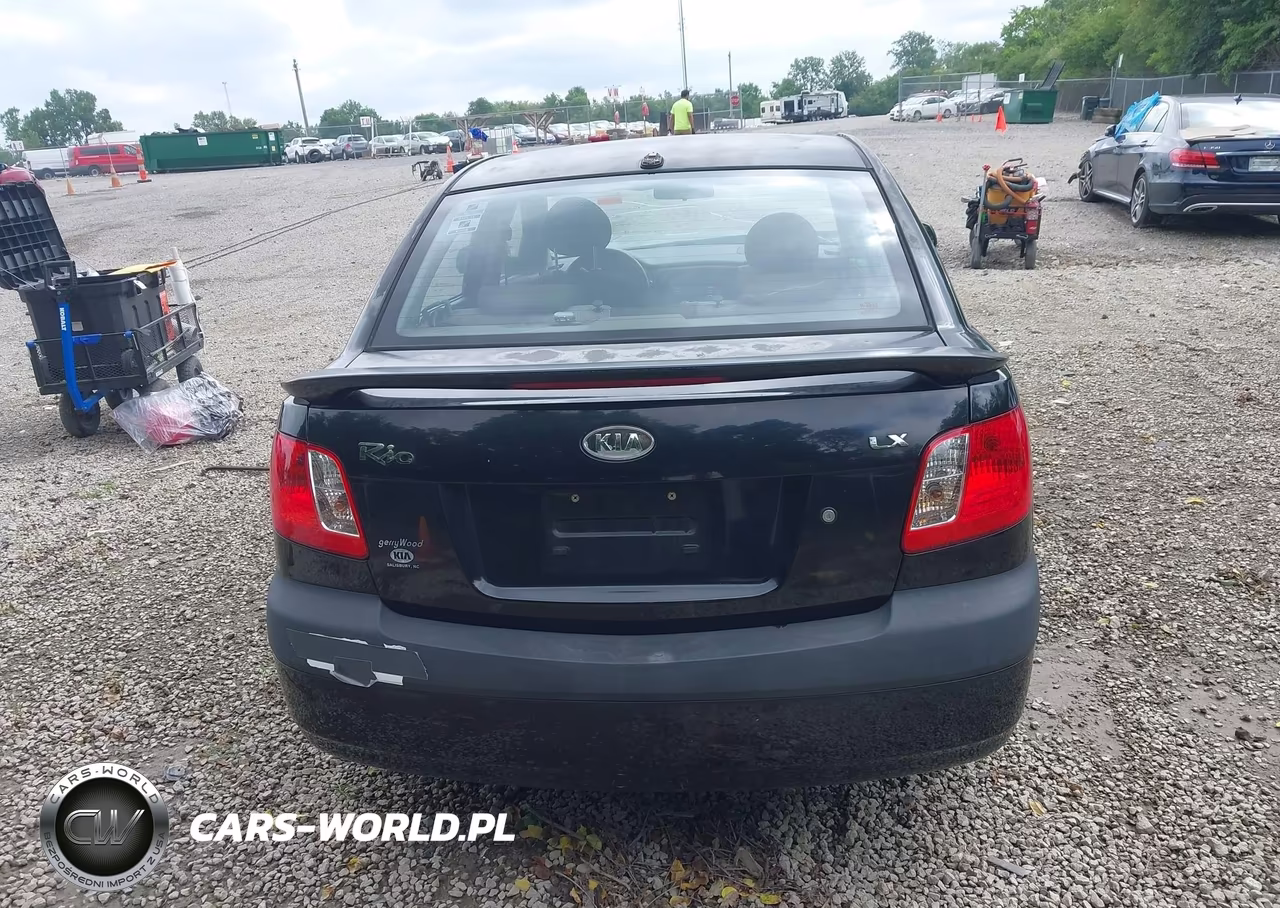 2009 Kia Rio Lx VIN:KNADE223296461553 - 16