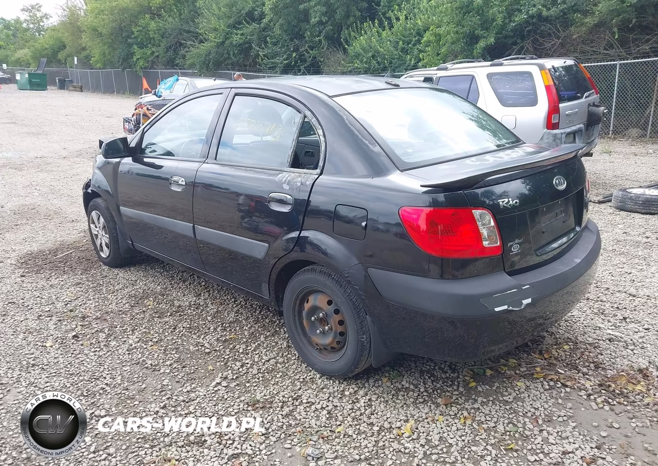 2009 Kia Rio Lx VIN:KNADE223296461553 - 3
