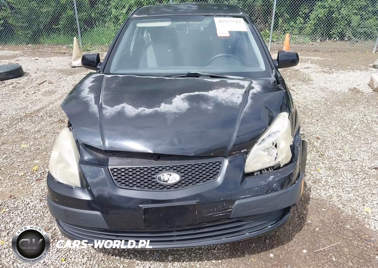 2009 Kia Rio Lx VIN:KNADE223296461553 - 6