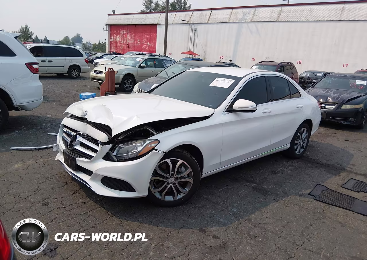 2015 Mercedes-Benz C 300 4Matic VIN:55SWF4KB5FU036788 - 2