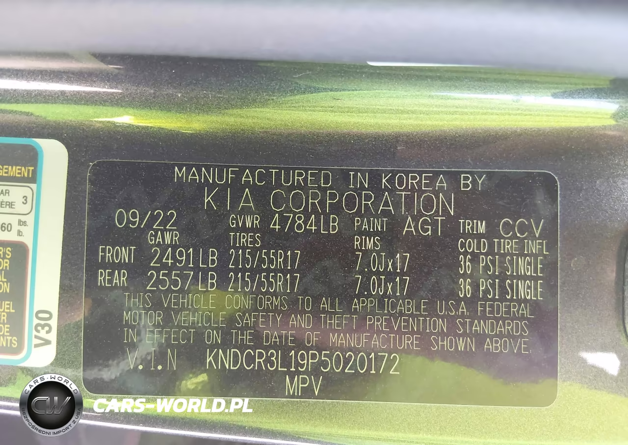 2023 Kia Niro Ev Wind VIN:KNDCR3L19P5020172 - 9