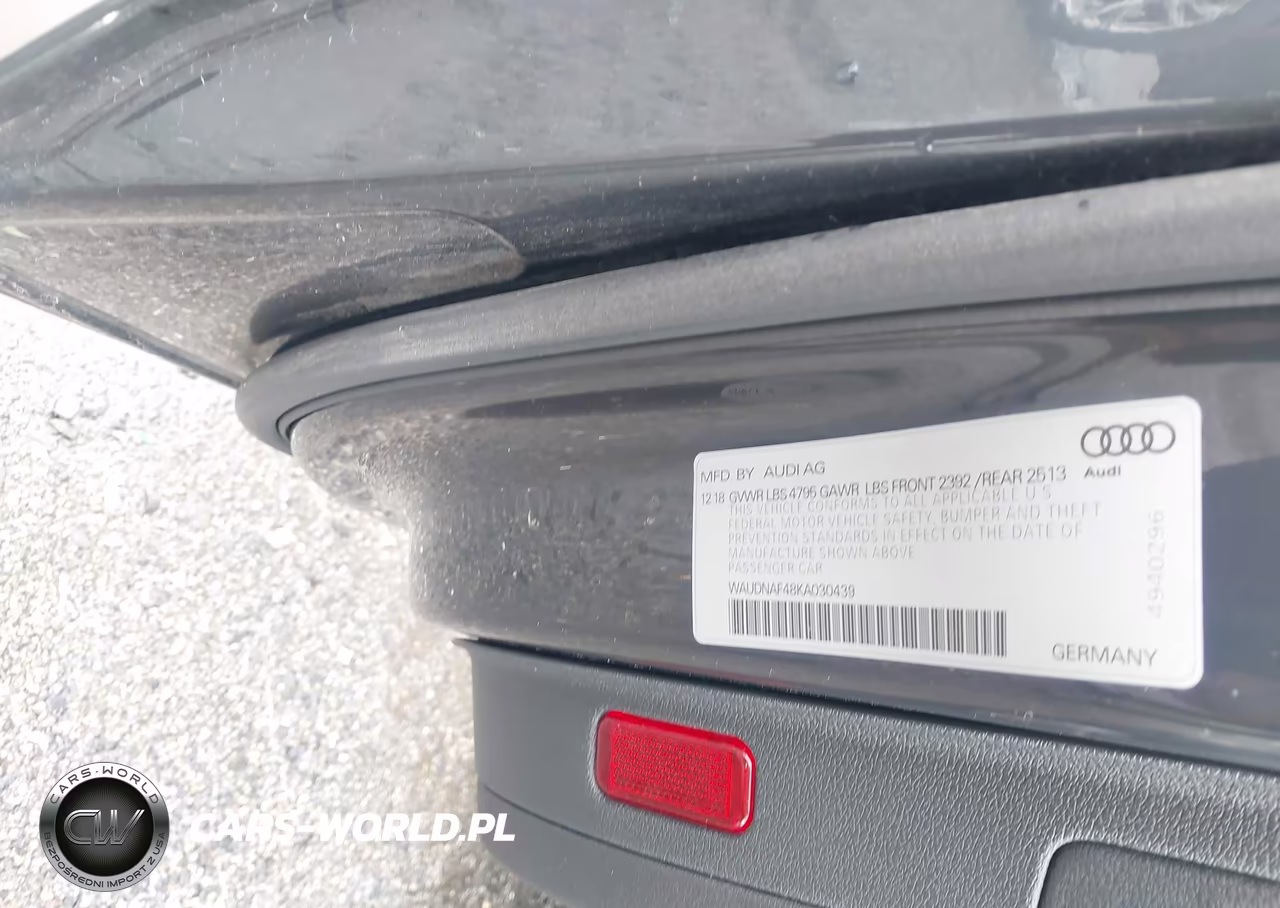 2019 Audi A4 45 Premium VIN:WAUDNAF48KA030439 - 9