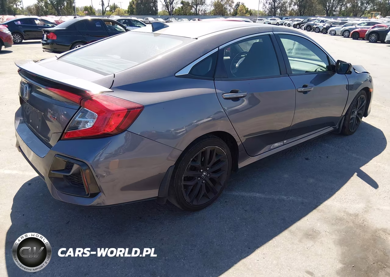2020 Honda Civic Si Sedan VIN:2HGFC1E53LH706571 - 4