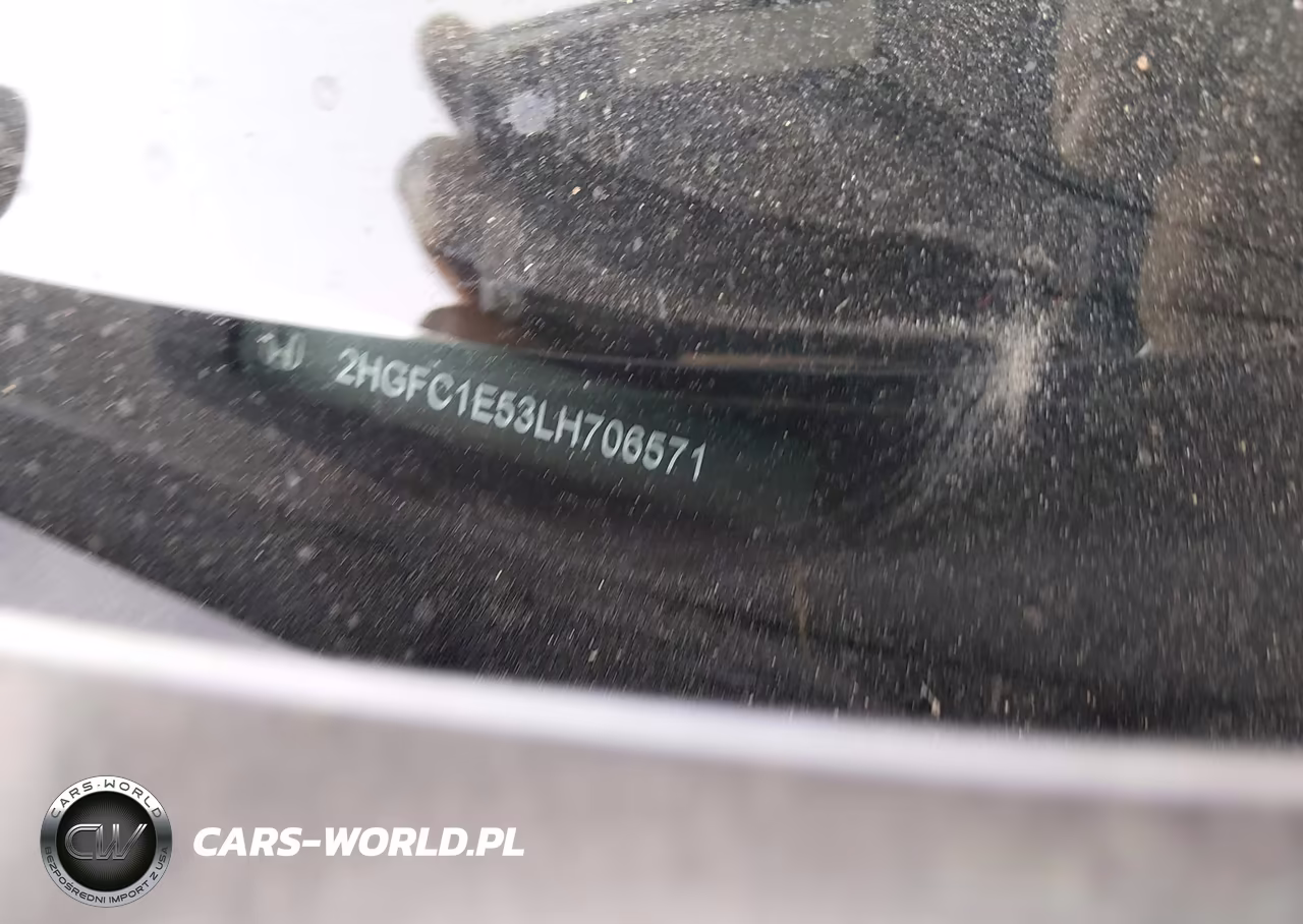 2020 Honda Civic Si Sedan VIN:2HGFC1E53LH706571 - 9
