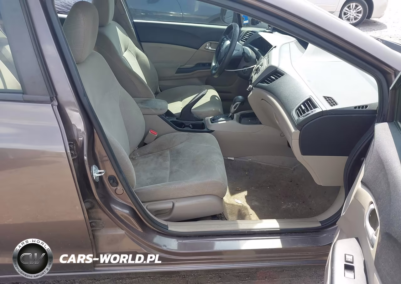 2012 Honda Civic Lx VIN:2HGFB2F57CH500483 - 5
