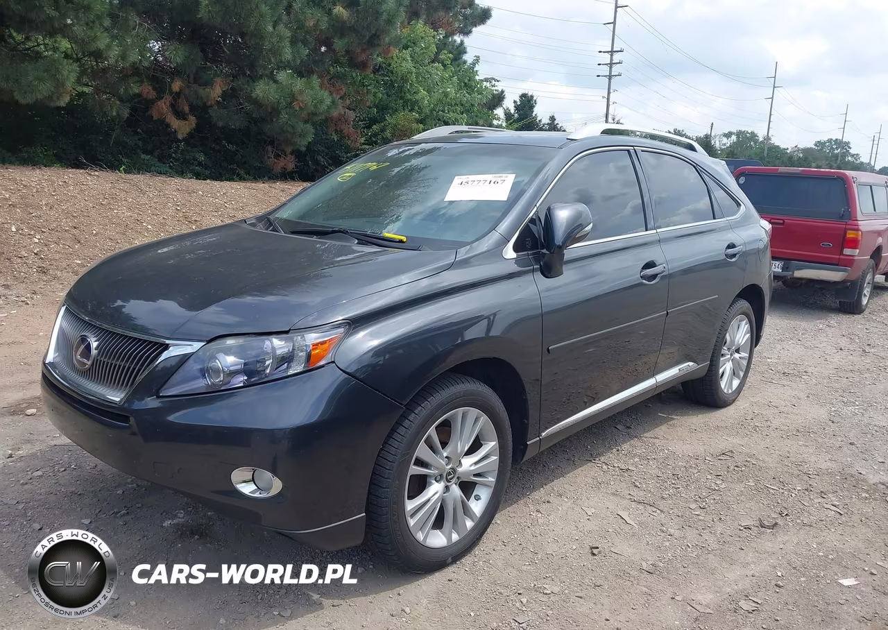 2010 Lexus Rx 450H VIN:JTJBC1BA6A2012331 - 2