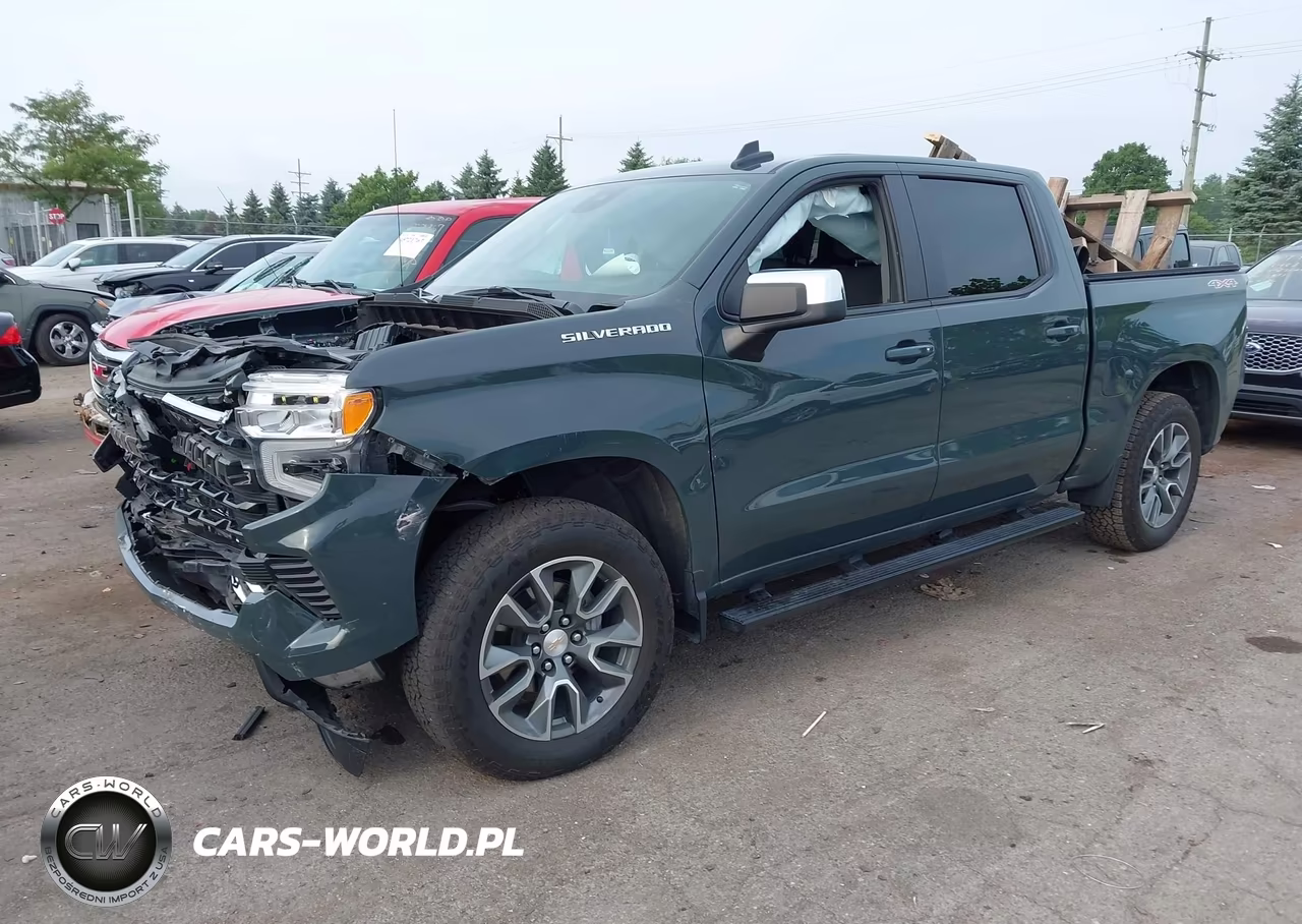 2025 Chevrolet Silverado 1500 4Wd Short Bed Lt With 2Fl VIN:1GCPKKEK0SZ316107 - 2
