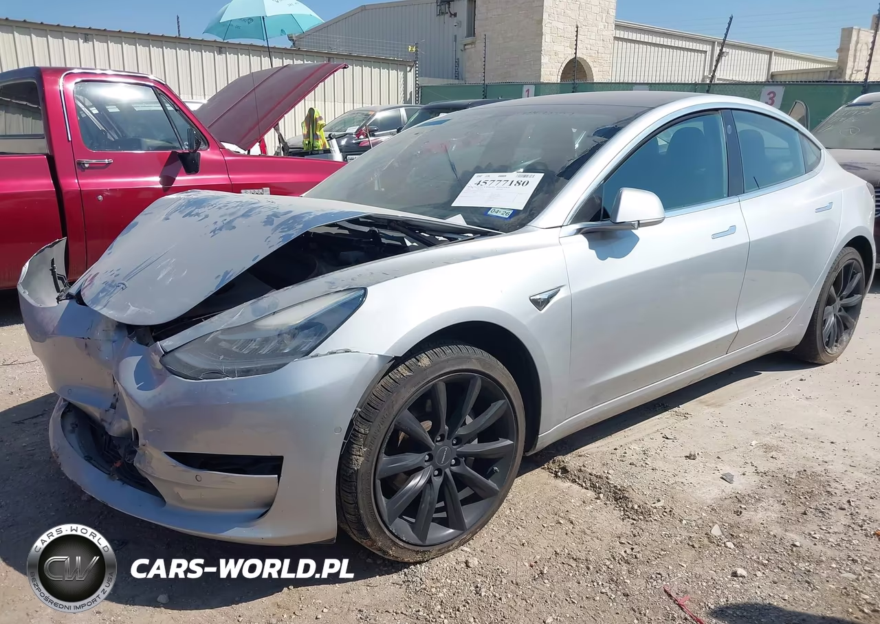 2018 Tesla Model 3 Long Range-Mid Range VIN:5YJ3E1EA8JF014317 - 2