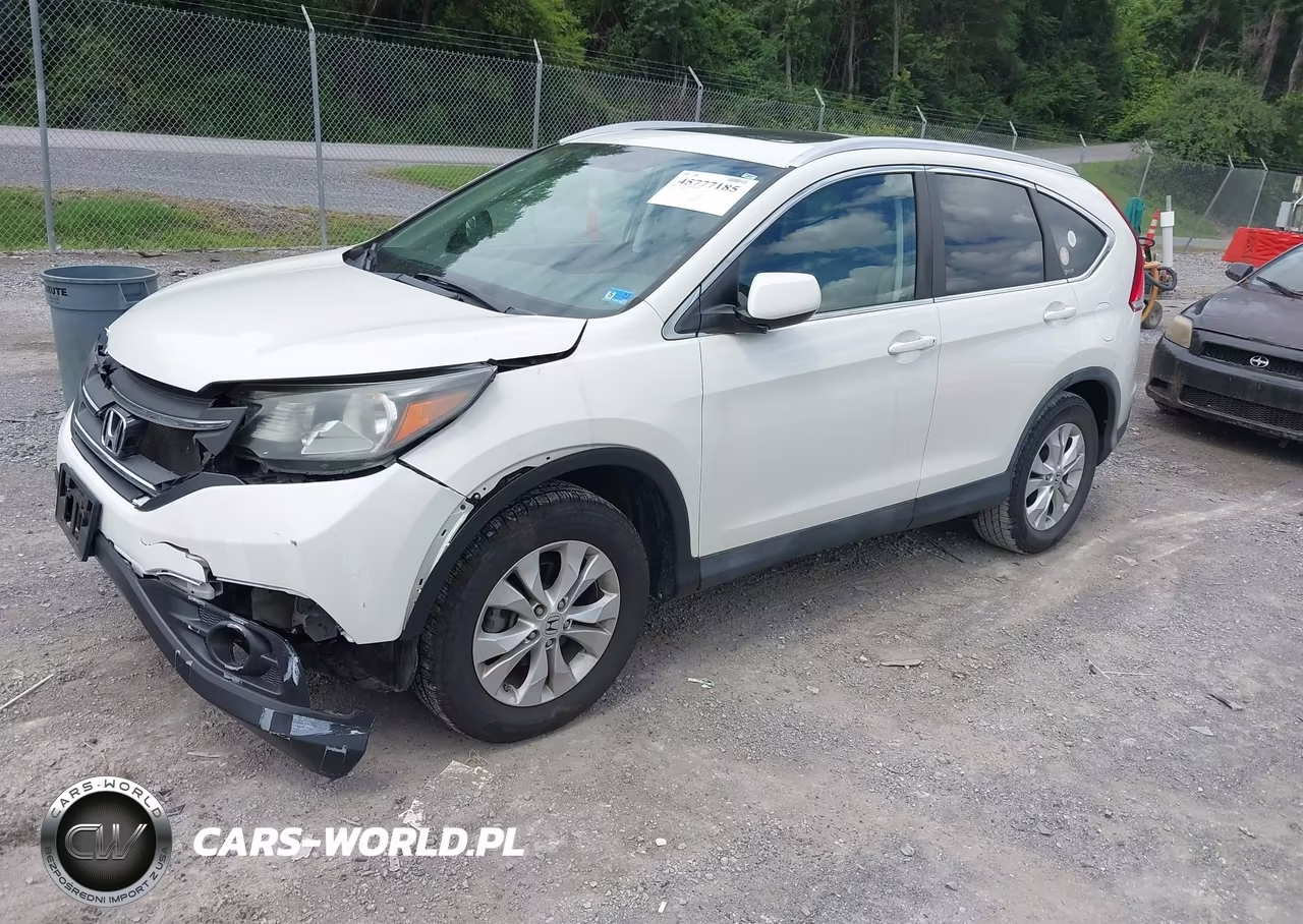 2012 Honda Cr-V Ex-L VIN:5J6RM4H77CL057345 - 2
