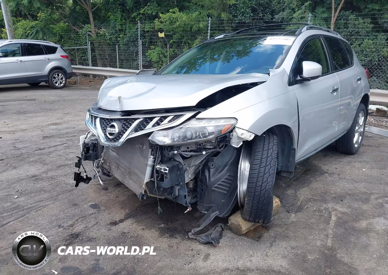 2013 Nissan Murano Le VIN:JN8AZ1MW0DW308792 - 2