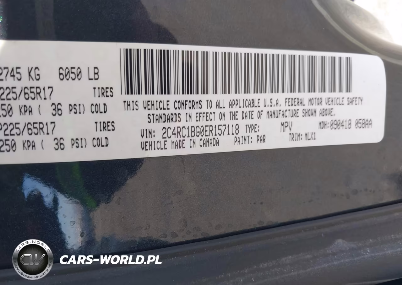 2014 Chrysler Town & Country Touring VIN:2C4RC1BG0ER157118 - 9