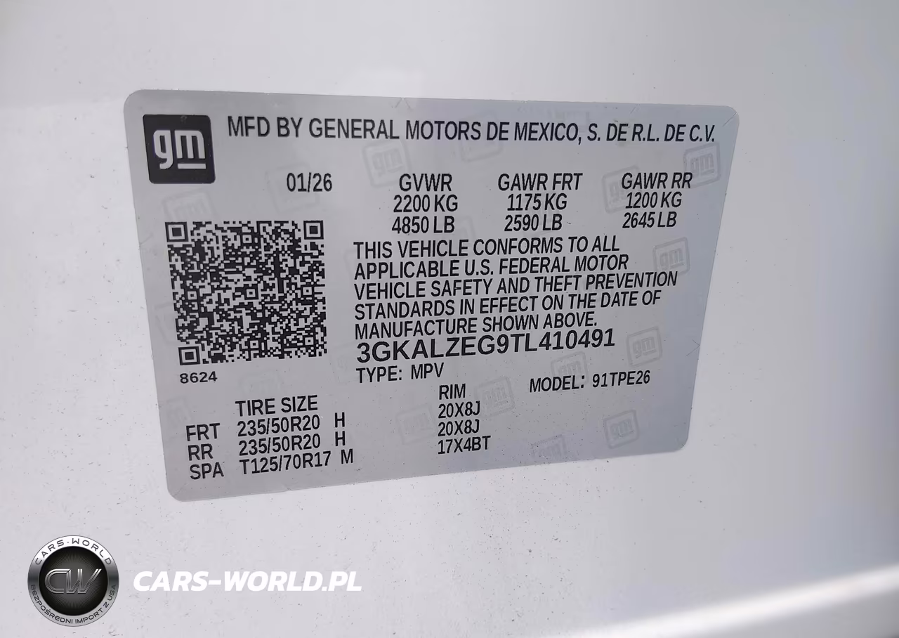 2026 GMC Terrain Awd Denali VIN:3GKALZEG9TL410491 - 9