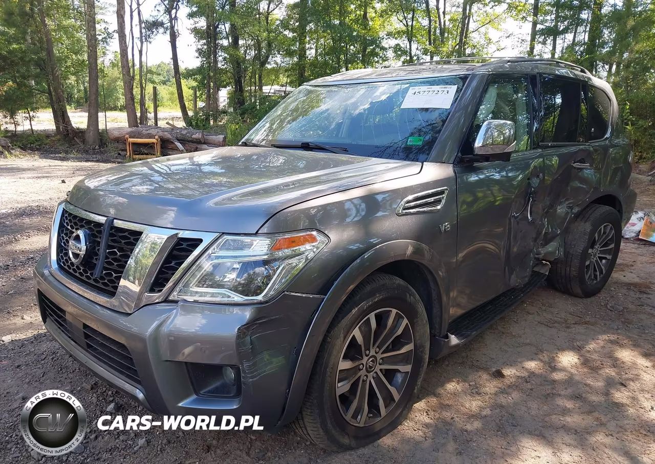 2019 Nissan Armada Sv VIN:JN8AY2ND4K9094634 - 2
