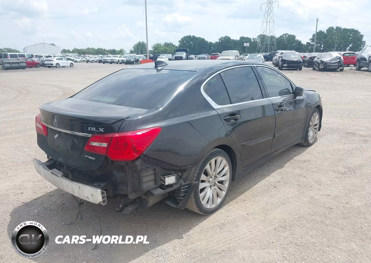 2014 Acura Rlx VIN:JH4KC1F95EC004433 - 4