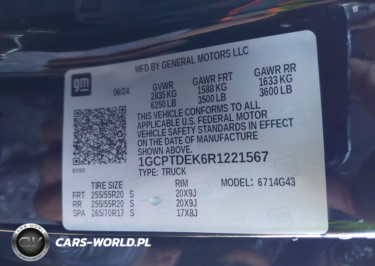 2024 Chevrolet Colorado 4Wd Z71 VIN:1GCPTDEK6R1221567 - 9