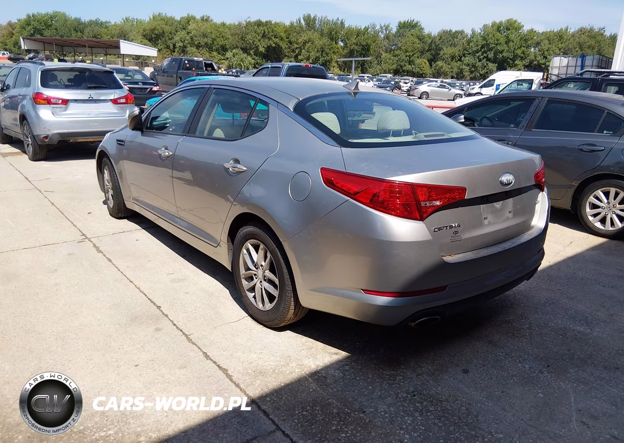 2013 Kia Optima Lx VIN:KNAGM4A79D5393945 - 3
