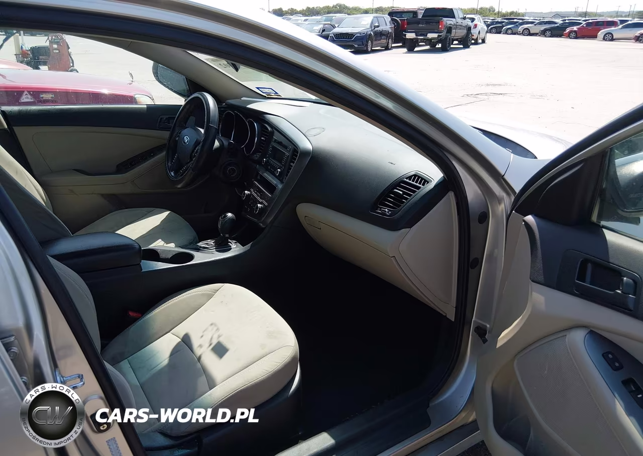 2013 Kia Optima Lx VIN:KNAGM4A79D5393945 - 5