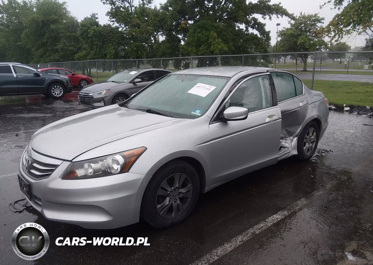 2012 Honda Accord 2.4 Se VIN:1HGCP2F69CA133498 - 2