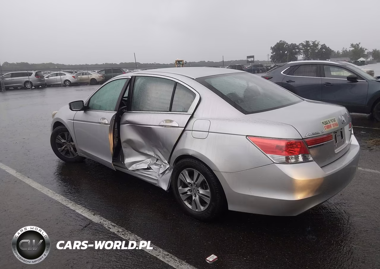 2012 Honda Accord 2.4 Se VIN:1HGCP2F69CA133498 - 3