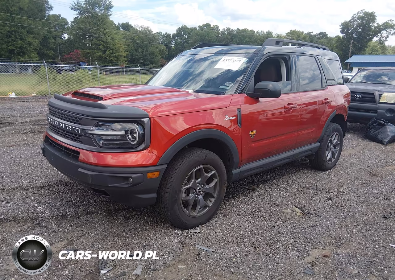 2022 Ford Bronco Sport Badlands VIN:3FMCR9D90NRE35216 - 2