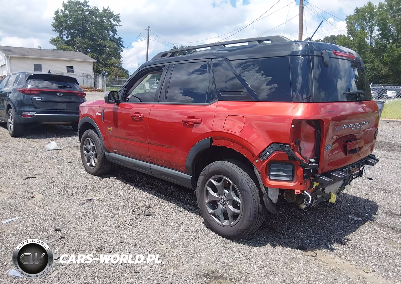 2022 Ford Bronco Sport Badlands VIN:3FMCR9D90NRE35216 - 3