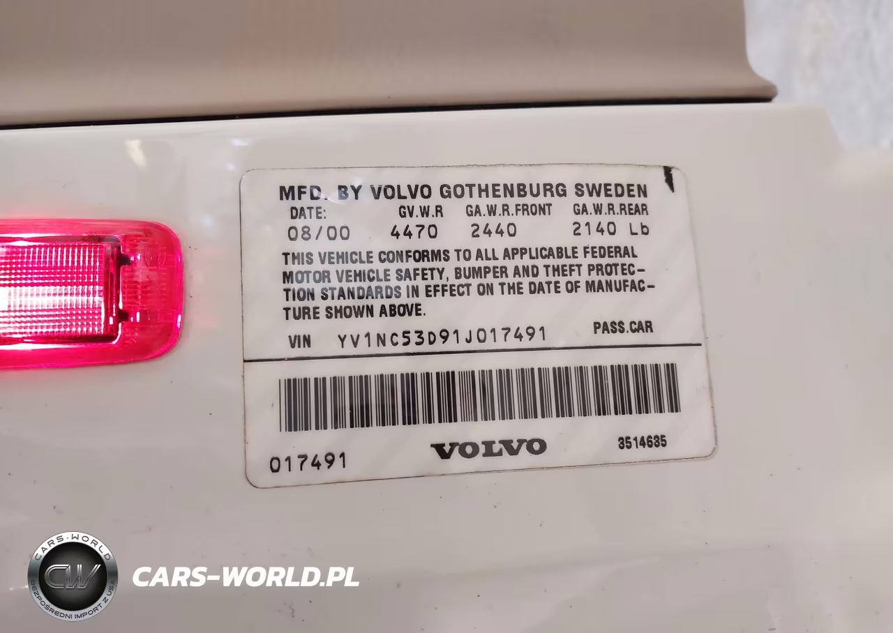 2001 Volvo C70 Ht VIN:YV1NC53D91J017491 - 9