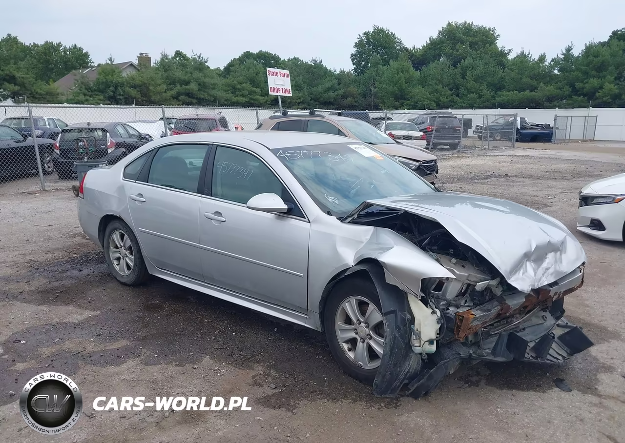 2012 Chevrolet Impala Ls VIN:2G1WF5E37C1149578 - 1