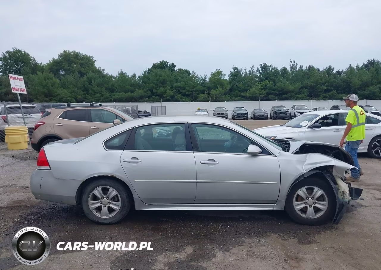 2012 Chevrolet Impala Ls VIN:2G1WF5E37C1149578 - 14