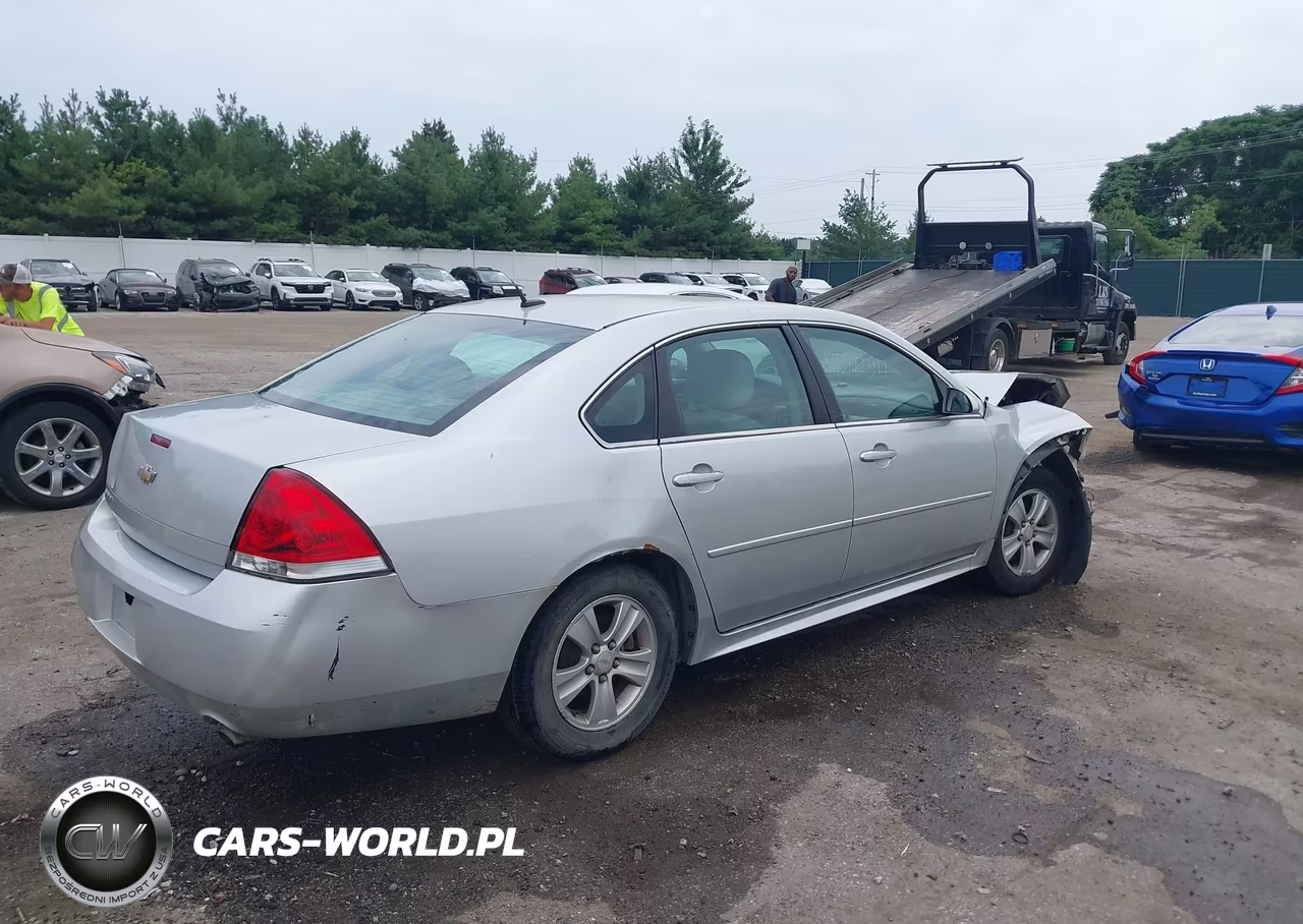 2012 Chevrolet Impala Ls VIN:2G1WF5E37C1149578 - 4