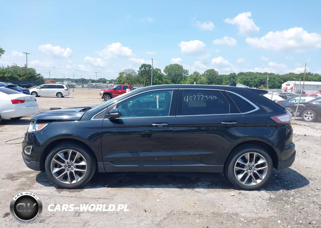 2015 Ford Edge Titanium VIN:2FMTK4K91FBB72390 - 14