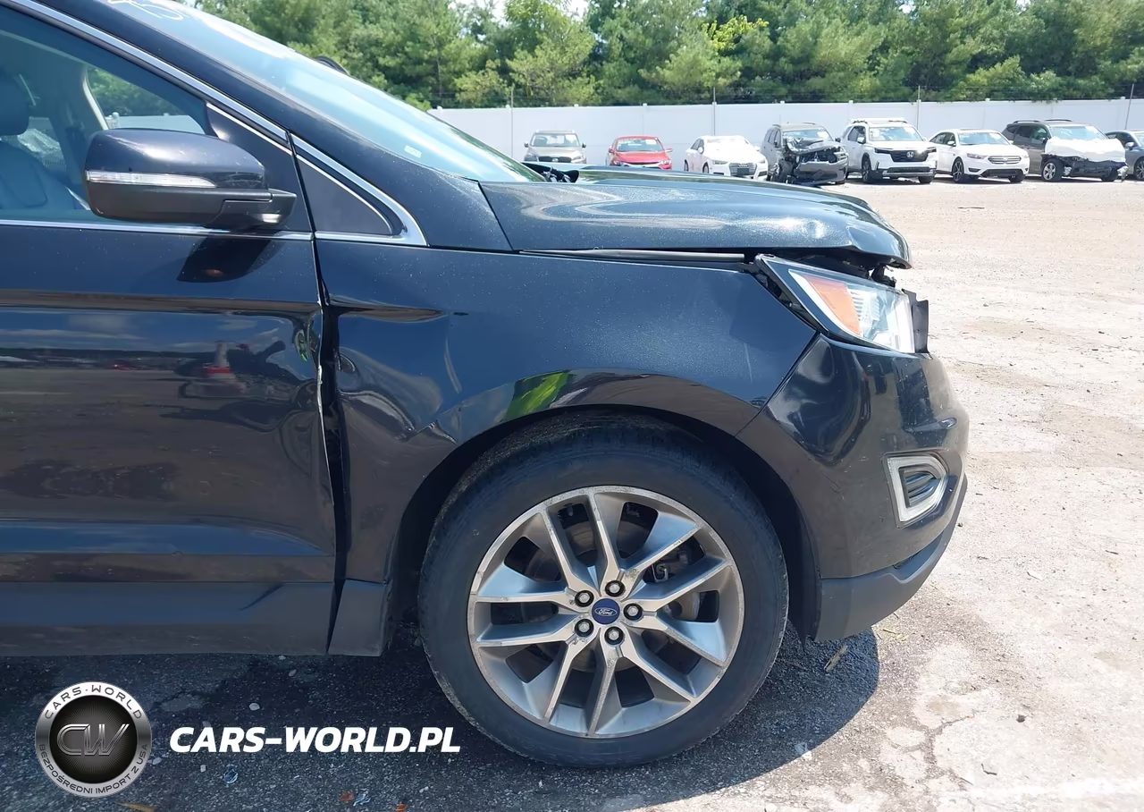 2015 Ford Edge Titanium VIN:2FMTK4K91FBB72390 - 17