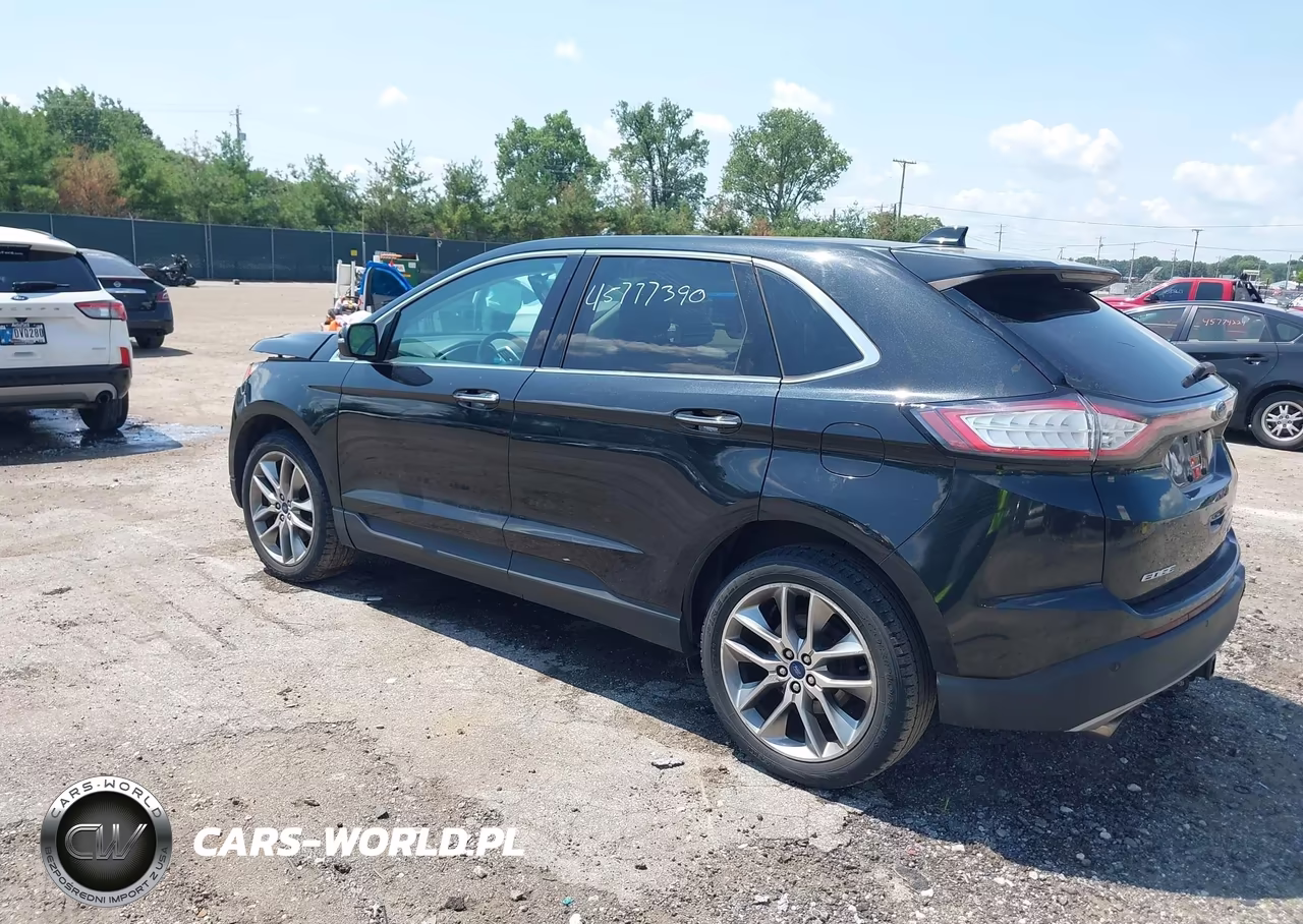 2015 Ford Edge Titanium VIN:2FMTK4K91FBB72390 - 3