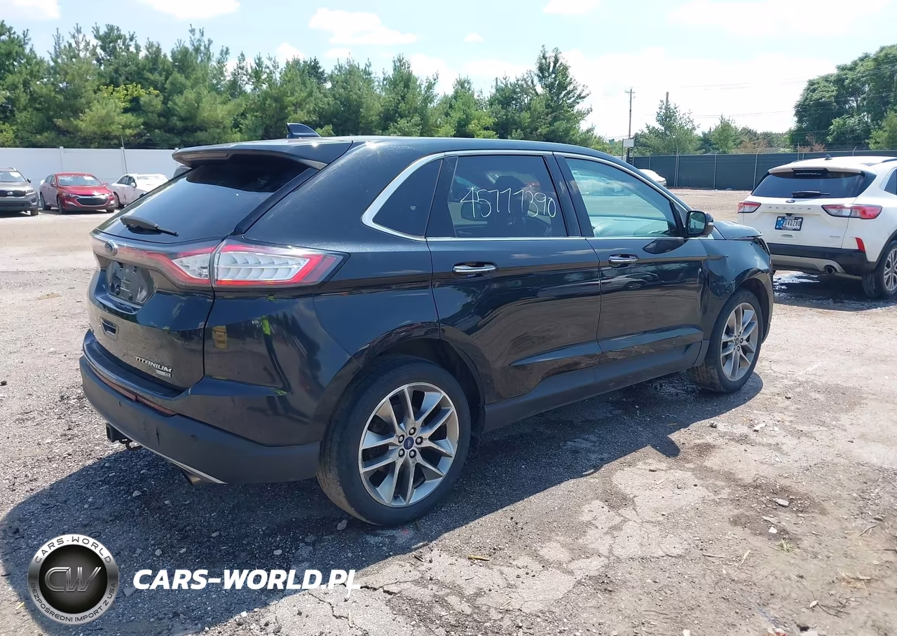 2015 Ford Edge Titanium VIN:2FMTK4K91FBB72390 - 4
